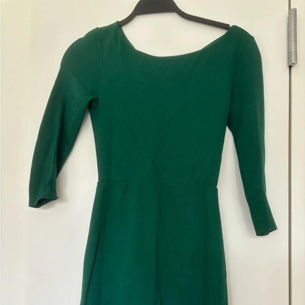 Alice & Olivia Bodycon Hunter Green Dress - Picture 1 of 5